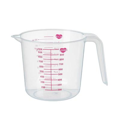 厨房食品级耐高温加厚带刻度量杯