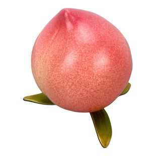 全铜寿桃摆件福寿双全黄铜家居客厅玄关装饰品 长辈祝寿生日礼物