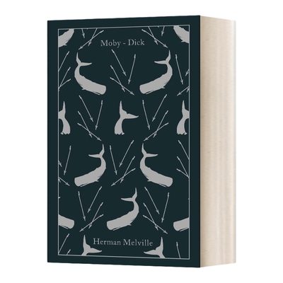 英文原版 Moby-Dick or The Whale 白鲸 企鹅经典布面精装 Herman Melville 英文版 进口英语原版书籍