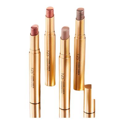 一笔成型渐变懒人三色眼影棒哑光细闪珠光高光眼影笔新人女正品