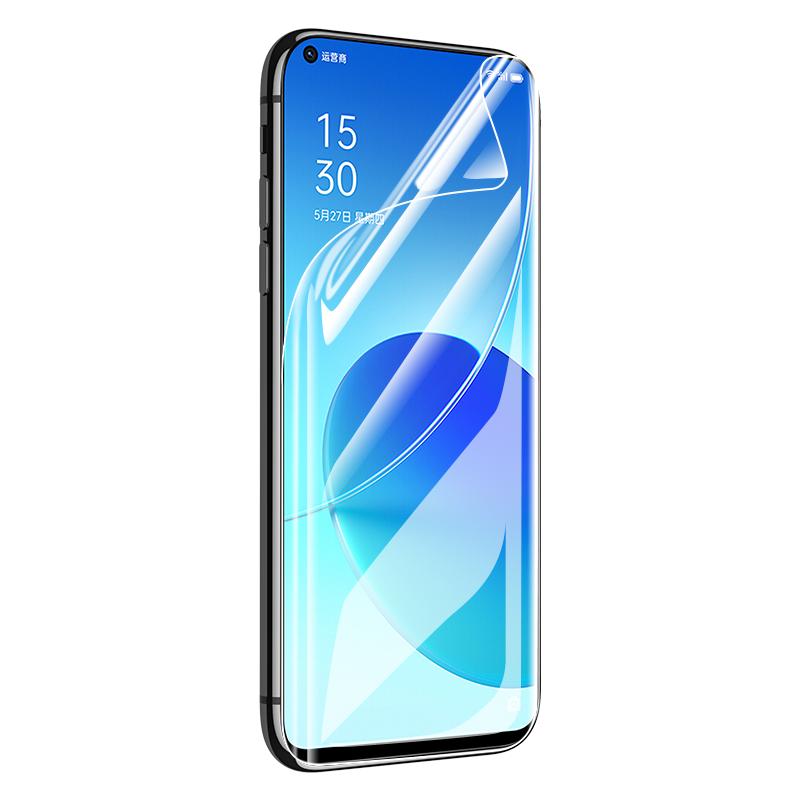 适用opporeno11钢化膜Reno9手机膜10一加ace3曲面12新款ace2曲屏findx7/x5陶瓷膜x6Pro全屏a3十ace3pro二Pro+
