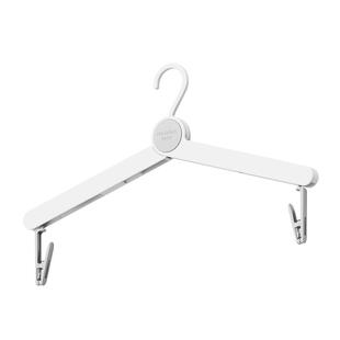 新款旅行折叠衣架便携旅游家用多功能晾晒可收纳衣挂凉衣架带夹子