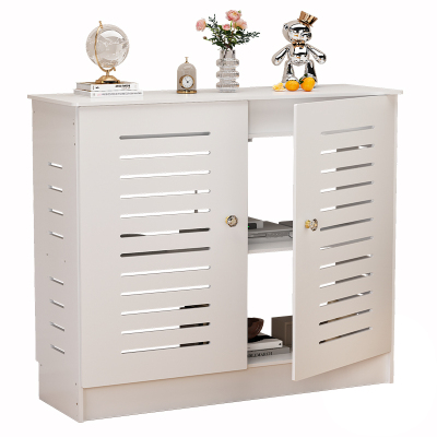 路由器收纳柜落地置物架遮挡客厅