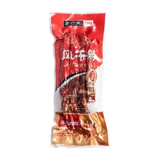 丰源肉联老巴克风干肠俄式风味腊肠225g开袋即食烟熏无淀粉纯肉肠