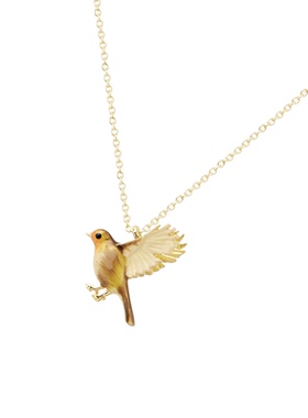 展翅知更鸟Fable锁骨链