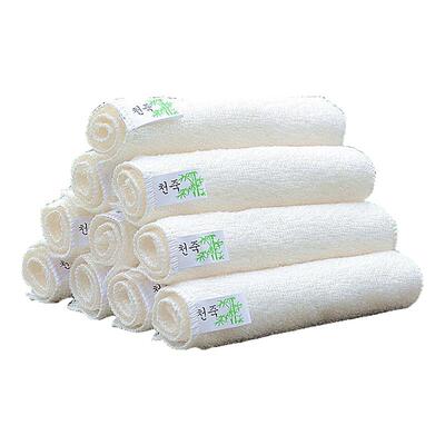 竹纤维洗碗布不沾油不掉毛加厚