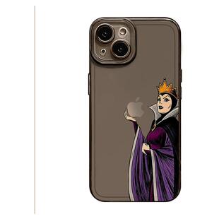 毒皇后适用苹果iPhone17Pro手机壳卡通16promax创意15plus新款14白雪公主13高级感12透明款11防摔xsmax保护套