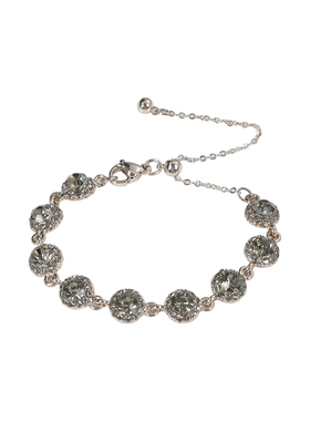 可调节~复古镶钻手链vintage风