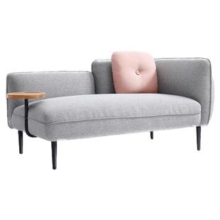 林氏家居北欧布艺沙发小户型双人网红简易沙发省空间客厅家具