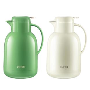 苏泊尔保温壶家用热水瓶大容量小暖壶学生宿舍办公室玻璃内胆水壶