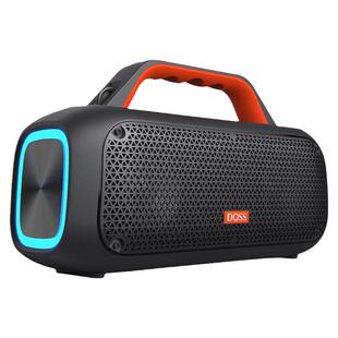 DOSS德士音响K歌直播内录防水音箱户外便携长续航带话筒蓝牙灯光