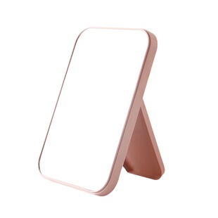 台式化妆镜大镜面梳妆镜便携折叠桌面公主镜长方形镜子简约时尚镜