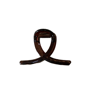 BlackTea~百搭黑茶色系抓夹多发量13cm发抓后脑勺鲨鱼夹头饰发饰