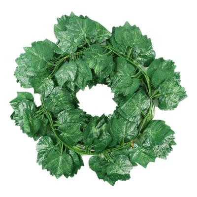 仿真绿萝叶藤条空调管装饰爬山虎