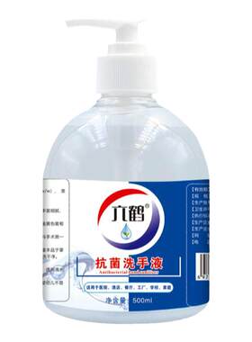 六鹤抗菌洗手液芦荟泡沫除菌儿童