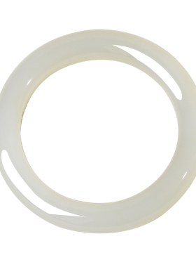 凤飞凰和田玉晴水手镯女款正品