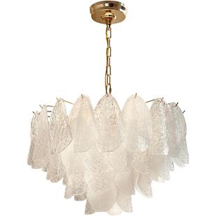 法式吊灯客厅灯2025新款奶油中古风餐厅灯高级感房间主卧室灯具