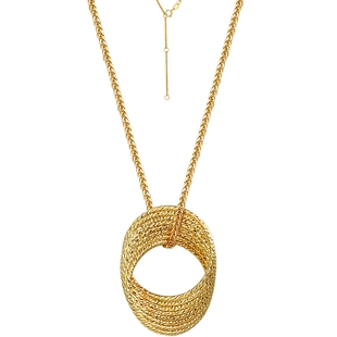 潮宏基浮光掠影18K金项链彩金套链锁骨链闪耀礼物女X生日礼物