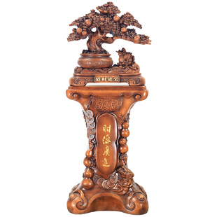 开业大吉生意兴隆摆件大气落地发财树开业礼物公司饭店前台装饰品