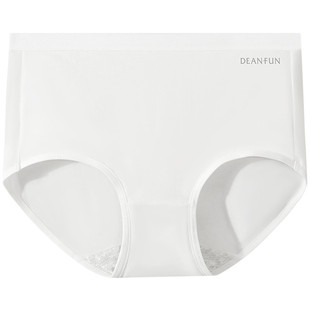 蝶安芬内裤女士纯棉全棉裆抗菌夏季薄款无痕包臀大码白色女生短裤