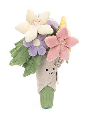 英国Jellycat趣味花束毛绒玩具