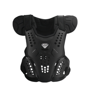 com护甲泵道bmx小轮车护肩自行车铠甲装备极限运动护胸背心防护摔