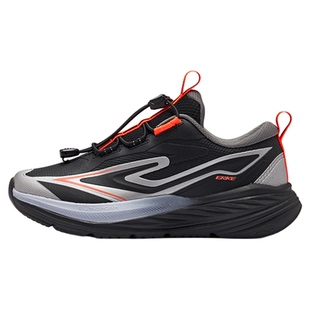 越界2lite鸿星尔克童鞋户外男童防滑鞋子革面运动鞋防泼水跑步鞋