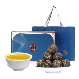 滇吉号曼松龙珠普洱龙珠生茶龙珠茶曼松普洱茶曼松礼盒装茶叶28粒