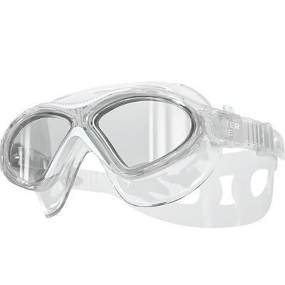 watertime泳镜大框防水防雾高清