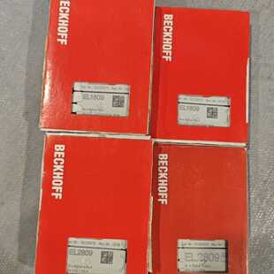 溢价-倍福EL1809 EL2809模块，16通道数字输入，24