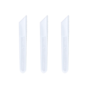 喇叭花一次性欧蕾刀开口小刀奶盖开口器玛琪朵小刀配塑料袋1000个