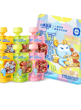 小鹿蓝蓝果汁果冻无添加儿童零食
