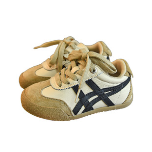 儿童阿甘鞋2025春秋季新款女童真皮板鞋休闲运动鞋男童软底德训鞋