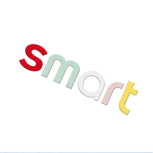 专用smart精灵一号字母贴车机盖改色装饰贴#1豪情精灵车标改装贴