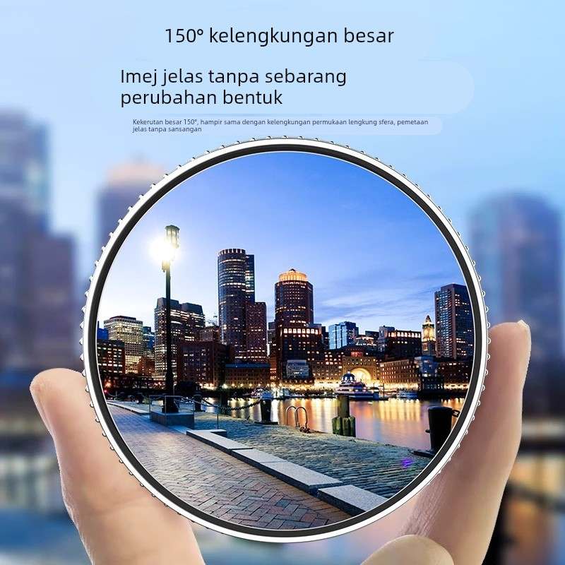 摩托车后视镜小圆镜大视野超广角凸面反光镜电动车盲区辅助倒车镜