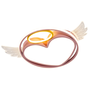 儿童房卧室灯粉色女孩2025新款卡通吸顶灯现代简约公主房间主卧灯