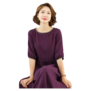 2026夏季新款桑蚕丝杭州丝绸真丝连衣裙香云纱古典气质修身裙子女