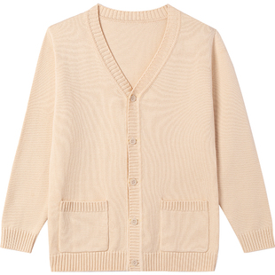 护士毛衣外套针织开衫女护士服外搭羊毛衫外穿医院医生夜班工作服