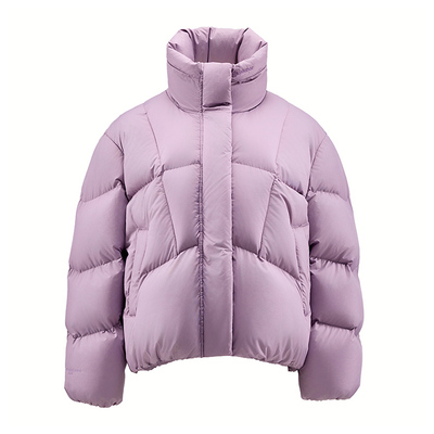 君羽鹅绒服女时尚宽松短款