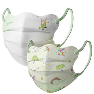 超亚儿童医用外科口罩一次性医疗男童女孩专用5到12岁8独立装秋冬