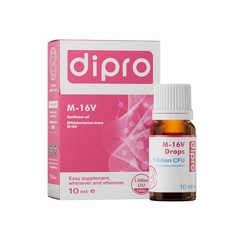 dipro迪辅乐m16v益生菌儿童肠胃肠道双歧杆菌滴剂进口全年龄可用