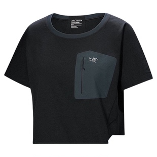 加拿大直邮始祖鸟 Clarkia 系列 女款轻便短袖速干短款T恤