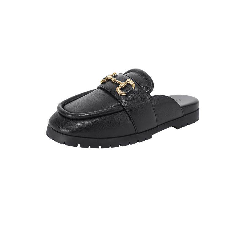 Gucci/古驰厚底露跟穆勒鞋拖鞋