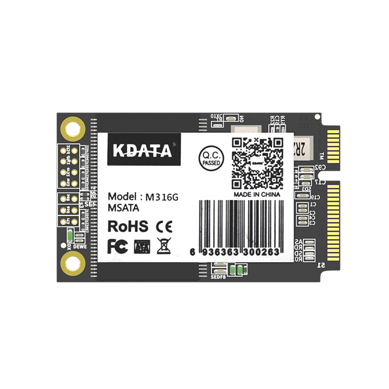 KDATA金田Msata接口SSD固態(tài)硬盤64G128G工業(yè)級MLC電腦監(jiān)控工控機(jī)