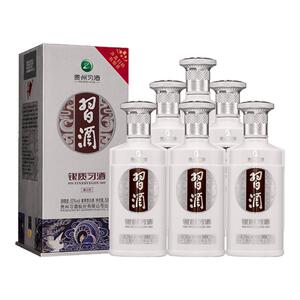 【旗舰正品】习酒银质整箱装53度酱香型贵州白酒500mL*6瓶君品店