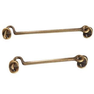 老式铜风钩窗钩扣木窗窗户防风钩风勾窗勾黄铜固定器复古门窗卡扣