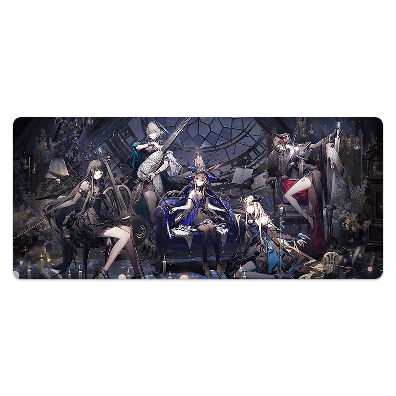 明日方舟鼠标垫阿米娅令超大动漫二次元电竞游戏键盘电脑办公桌垫