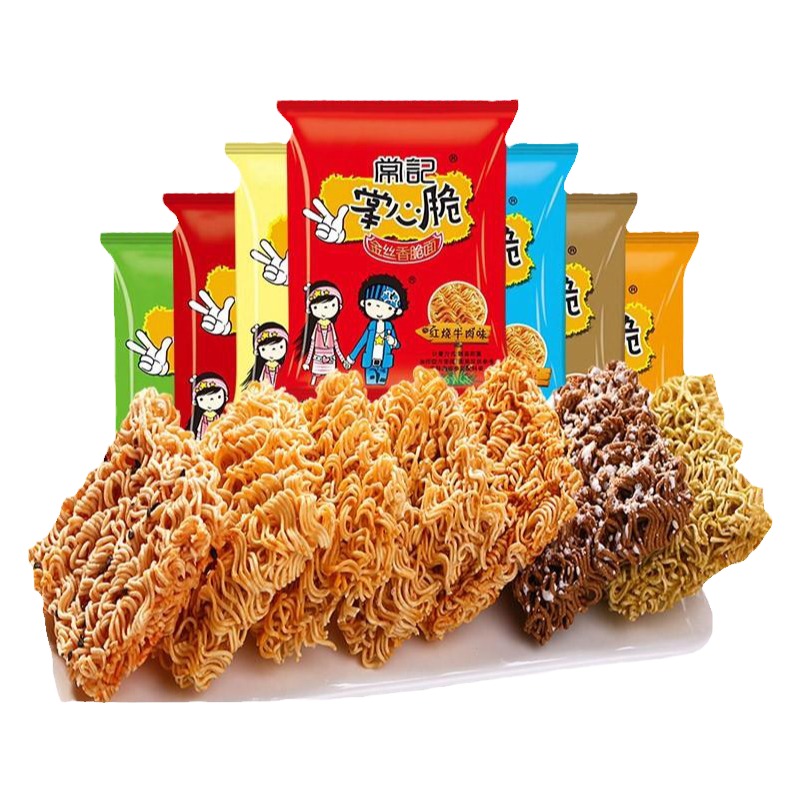 常记掌心脆干吃面干脆面整箱