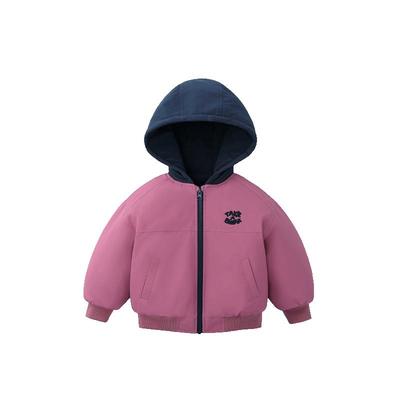 齐齐熊男童飞行夹克棉服冬款加厚