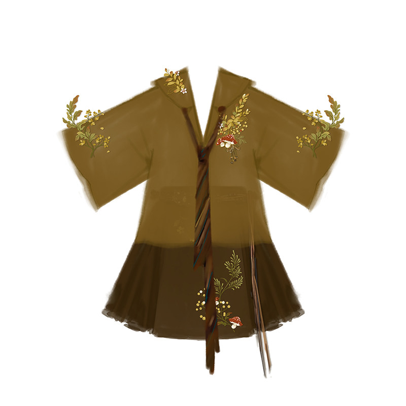 素羽华裳 好事多蘑 新款明制汉汉服套装